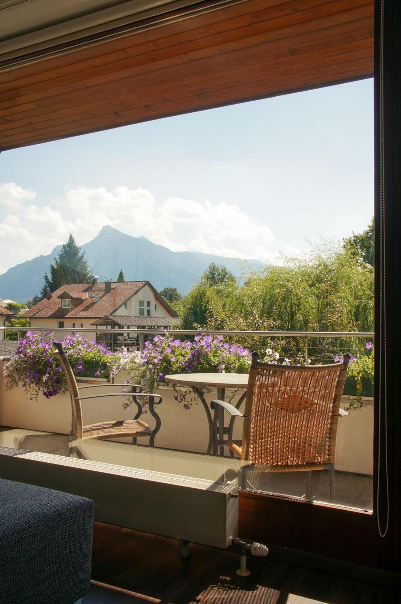 Apartment Untersbergblick Salzburg Bagian luar foto